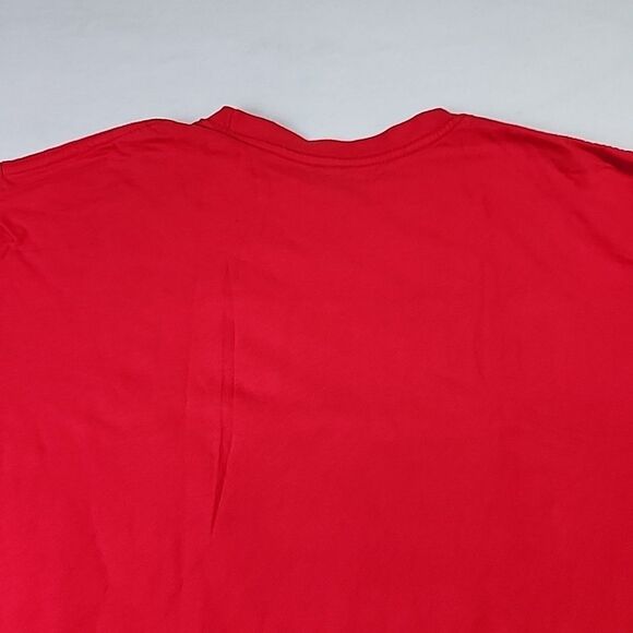 Coogi Shirt Men XXL Red Embroidered Y2K T-shirt Baggy 90’s Spell Out Streetwear - Picture 9 of 11